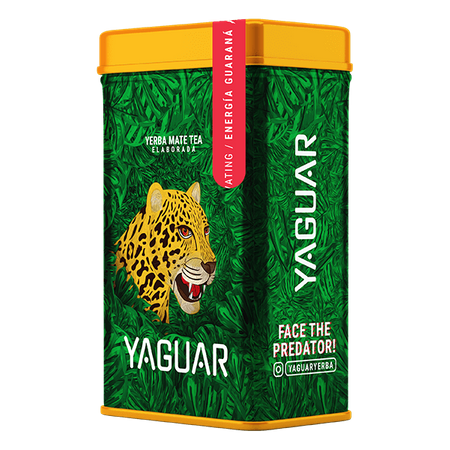 Yerbera Tin Can Yaguar Energia 0 5 Kg Yerba Mate By Type Extra Stimulating Yerba Mate Tea Yerba Mate By Country Brazilian Yerba Mate Tea Yerba