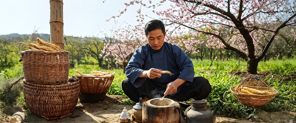 Ginseng - a plant from the Far East with many properties