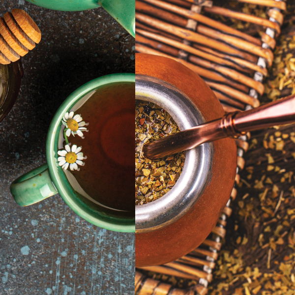 Yerba mate vs. tea. A duel of giants!