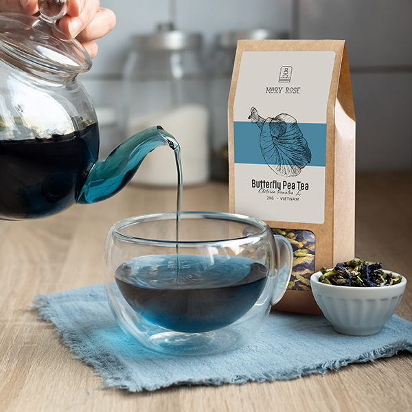 Butterfly Pea Tea – the blue tea from Clitoria ternatea. Discover its properties and uses!