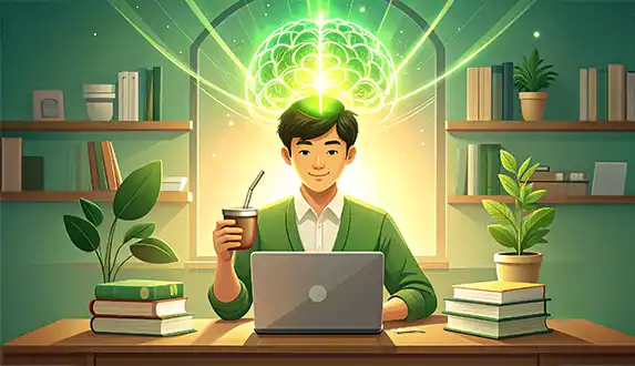 Yerba mate and concentration – how does it work and why does it stimulate the mind while studying?