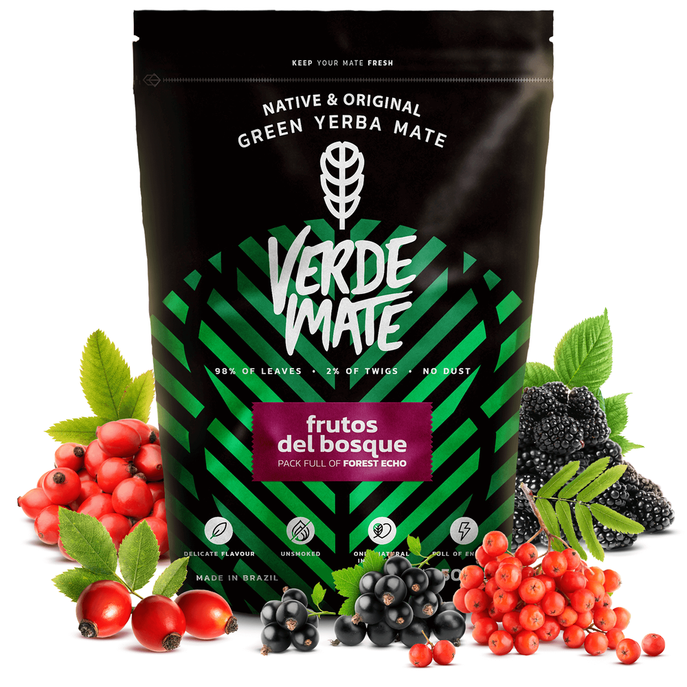 Yerba Verde Mate Green Frutos del Bosque 0,5kg 500g \ Frutos del Bosque ...