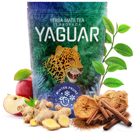 Yerba Mate Winter Starter Set Yaguar Winter Prune 500g