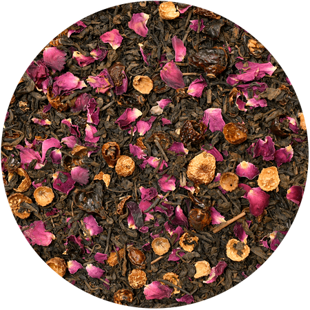 Mary Rose - Pu-erh Rosa tea in tin can - 50 g