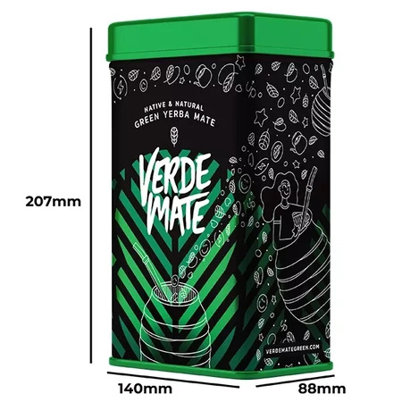 Yerbera – Tin Can + Verde Mate Green Let's Get Warm 0.5kg 