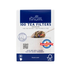 Paper tea filters – size M (100 pieces)