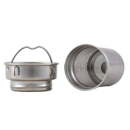 Metal filter / strainer with brewer for LED thermos