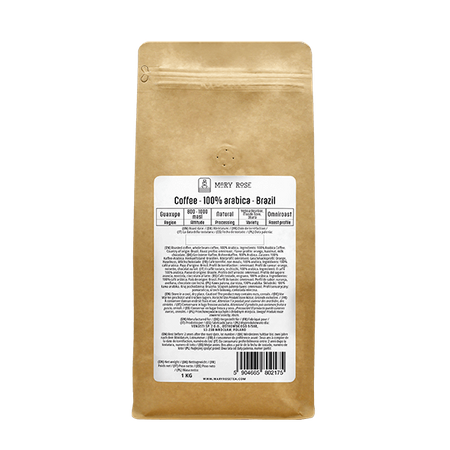 Mary Rose - whole bean coffee Brazil Guaxupe premium 1kg