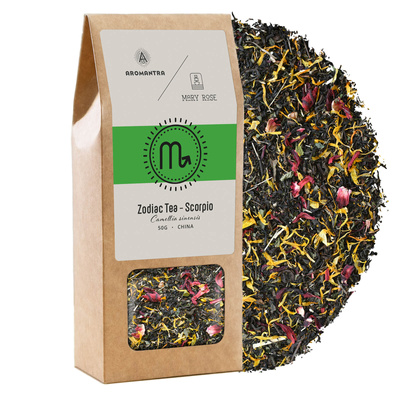 Aromantra x Mary Rose – Zodiac Tea – Scorpio (black tea) 50g