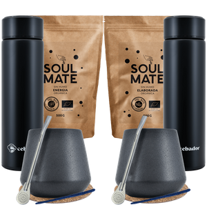 Yerba Soul Mate Thermos Set for Two 1000g