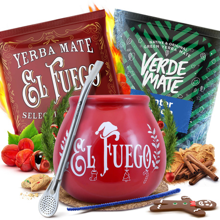 Yerba Mate set 2x50g Calabash + Bombilla