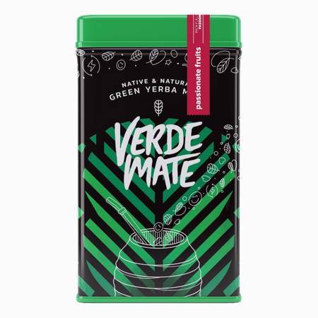 Yerbera – Tin Can + Verde Mate Green Passionate Fruits 0.5kg	