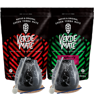 Yerba Mate Energy for Two Bombilla Set 1kg