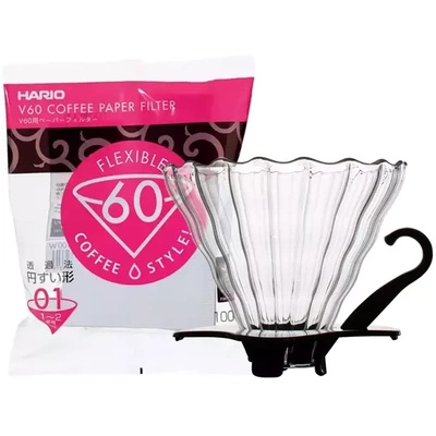 HARIO glass dripper 100pcs coffee filters