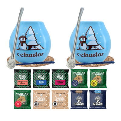 Yerba mate Winter set for couple 10 x 50g