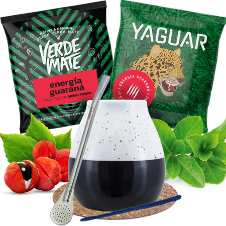 Yerba Verde Mate Bombilla Matero Accessories Set