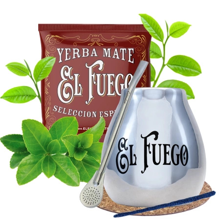 El Fuego Silver calabash + 50g sample