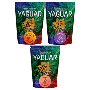 Yerba Mate Set Yaguar 3x 0.5kg