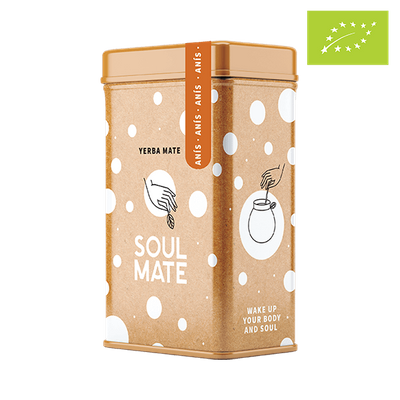 Yerbera – Tin can + Soul Mate Orgánica Anís 0.5kg