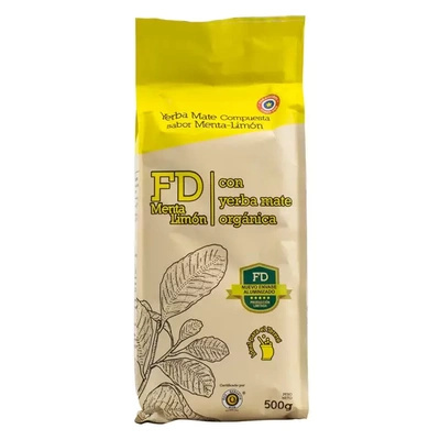 Fede Rico (FD) Menta Limon 0,5 kg 500 g – mint & lime yerba mate