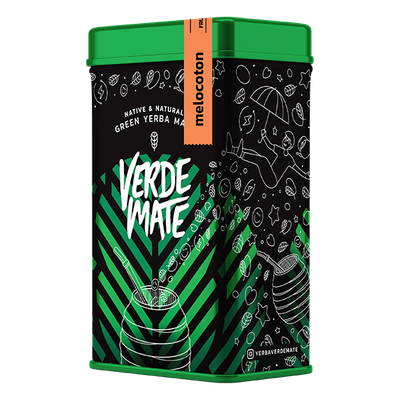 Yerbera - Can of Verde Mate Green Melocoton 0.5kg 