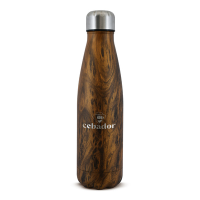 Cebador Thermal Bottle 500ml – wood colour