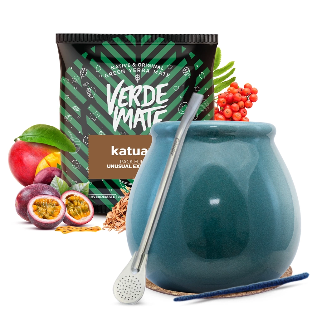 Buy wholesale Mate Kit: Mate Cup I Mate Calabash with Bombilla +