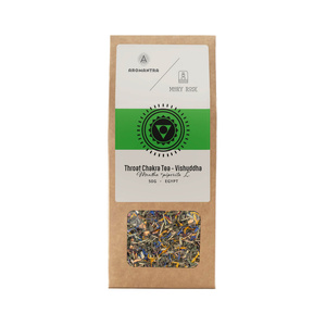 Aromantra x Mary Rose – Throat Chakra Tea – Vishuddha (herbal tea) 50g