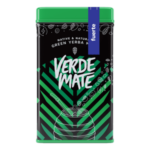 Yerbera – Tin can + Verde Mate Fuerte 0.5kg 