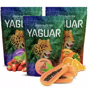 Yerba Mate Set Yaguar 3x 0.5kg