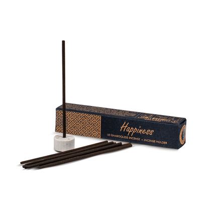 Bambooless Incense Sticks Song of India – Happiness (with holder)