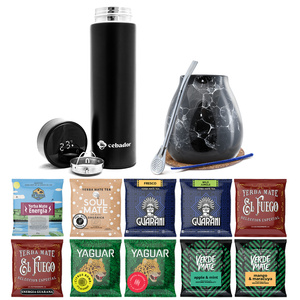 Yerba Mate Starter Set 10x50g 500g Thermos