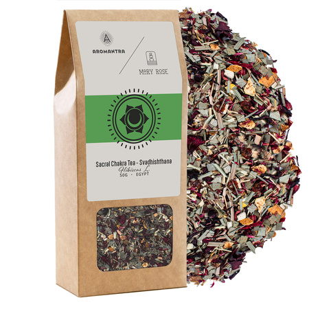 Esoteric set: 7 chakra teas + 7 stones - gift set