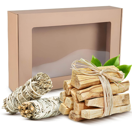 Gift Set Palo Santo + White Sage Incense