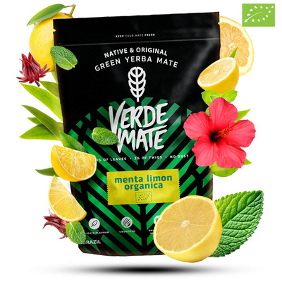 Verde Mate Green Organica Menta Limon 0.4kg