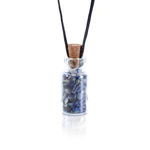 Bottle with stones – Lapis Lazuli