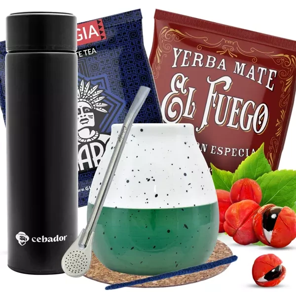 Yerba Mate calabash Thermos starter kit