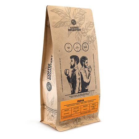 Coffee Broastery - Whole Bean Coffee India Karnataka Premium 1kg