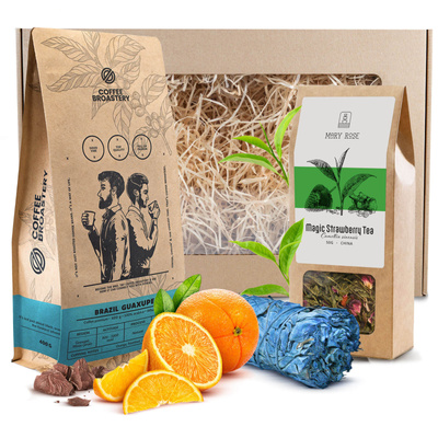 Gift Set Coffee Broastery + Tea + White Sage Incense