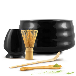 Matcha tea brewing accessories set