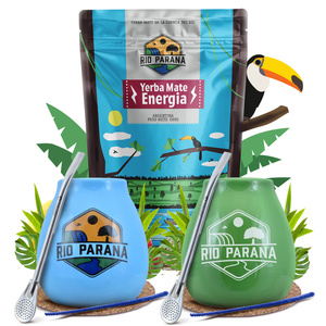 Yerba Mate Rio Parana Starter Set for two 500g