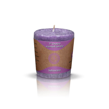 Gift set for Crown Chakra (Sahasrara): chakra tea + incense + candle