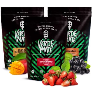 Yerba mate set Verde Mate Green fruity 3x500 1.5kg