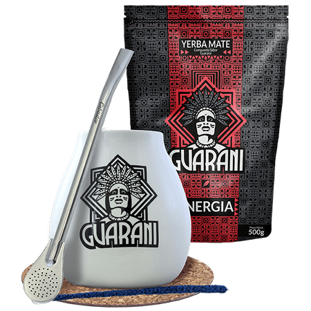 Yerba mate starter set Guarani Energia con Guarana 0,5kg