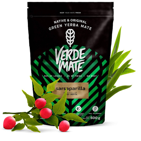 Gift Set Yerba Verde Mate Sarsaparilla 0,5kg 