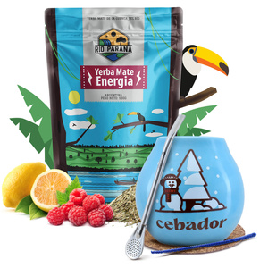 Yerba Mate Winter Starter Set Rio Parana 500g