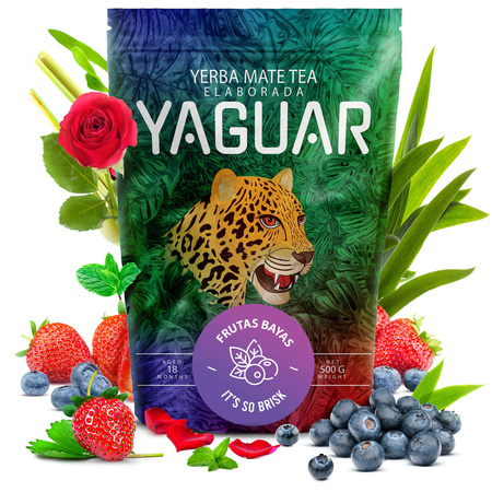 Yerba Mate Yaguar Fruit set 3x500g 1.5kg