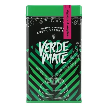 Yerbera – Tin Can + Verde Mate Green Raspberry Vitality 0.5kg 