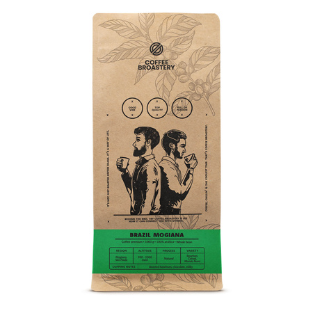 Coffee Broastery - Whole Bean Coffee Brazil Mogiana Premium 1kg