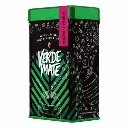 Yerbera – Tin Can + Verde Mate Green Raspberry Vitality 0.5kg 